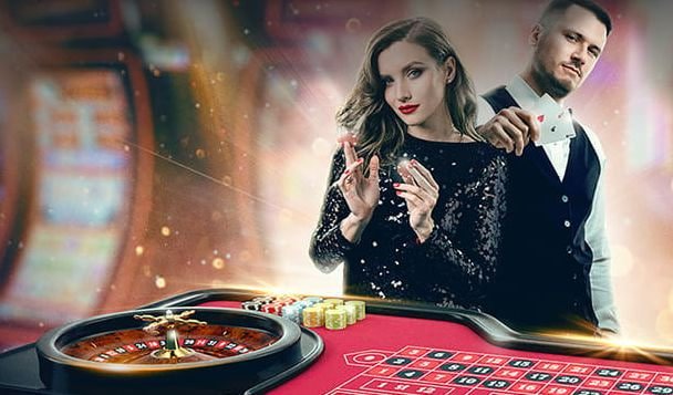 Mobile phone showing live roulette wheel and betting interface